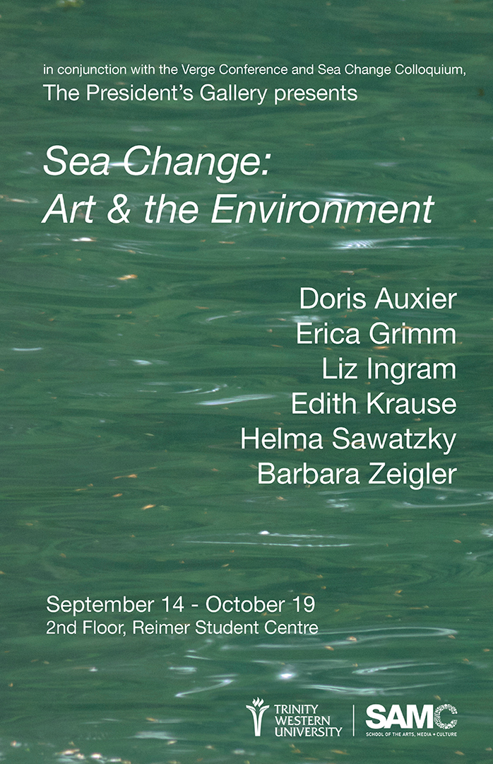 Sea Change Exhibition Poster